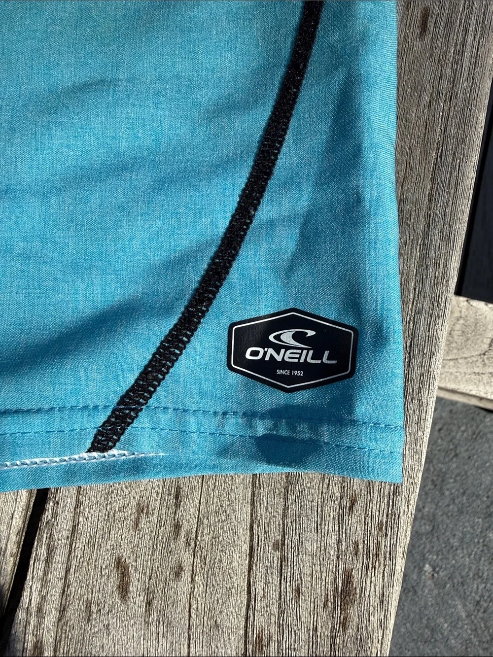 O’Neill Men's Blue Ombre Swim Trunks